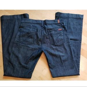 7 For All Man Kind Dojo 35 inseam